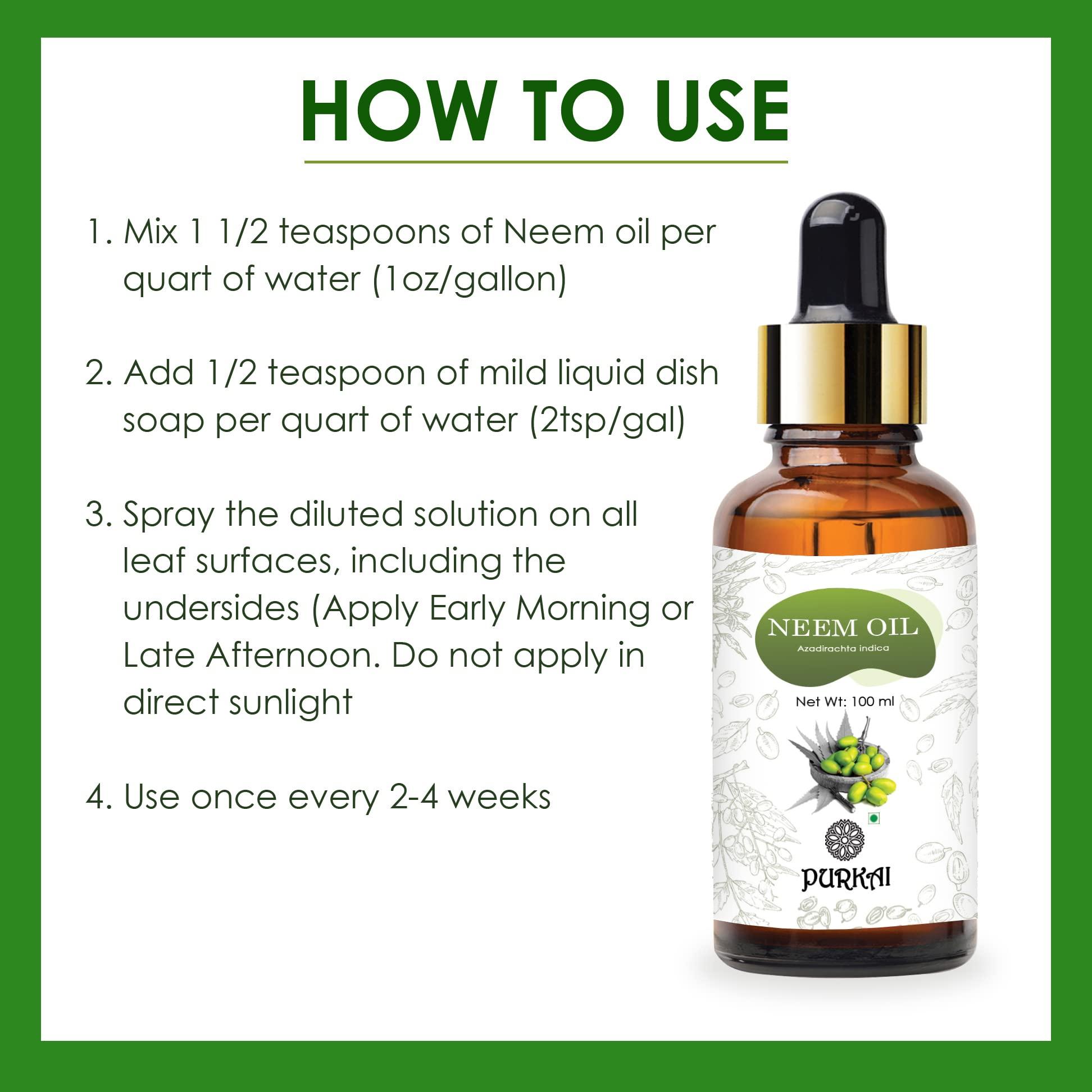 PURKAI Neem Seed Oil 100ml