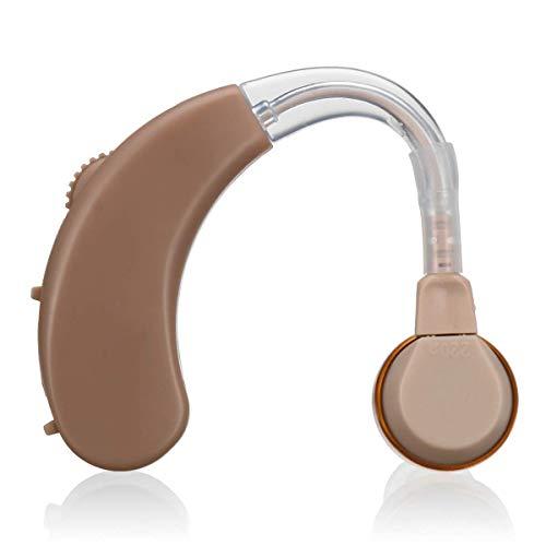 AUDITECH AUDITECH® With 6 Months Warranty Sound Enhancement Amplifier ' Arena ' Behind The Ear Hearing Aid (Beige)