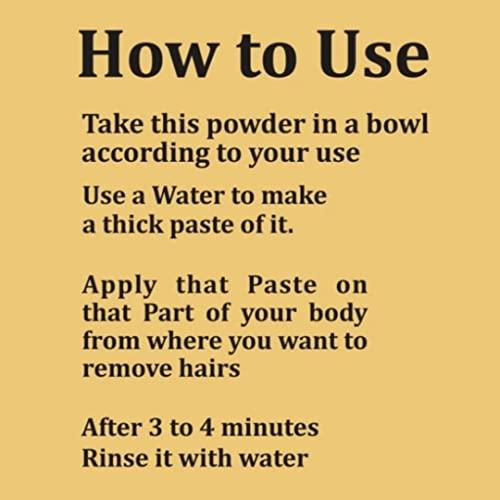 Dr. Navadiya Waxing Hair Removing Coffee Hair Removal Powder - Hand, Leg, Bikini Line