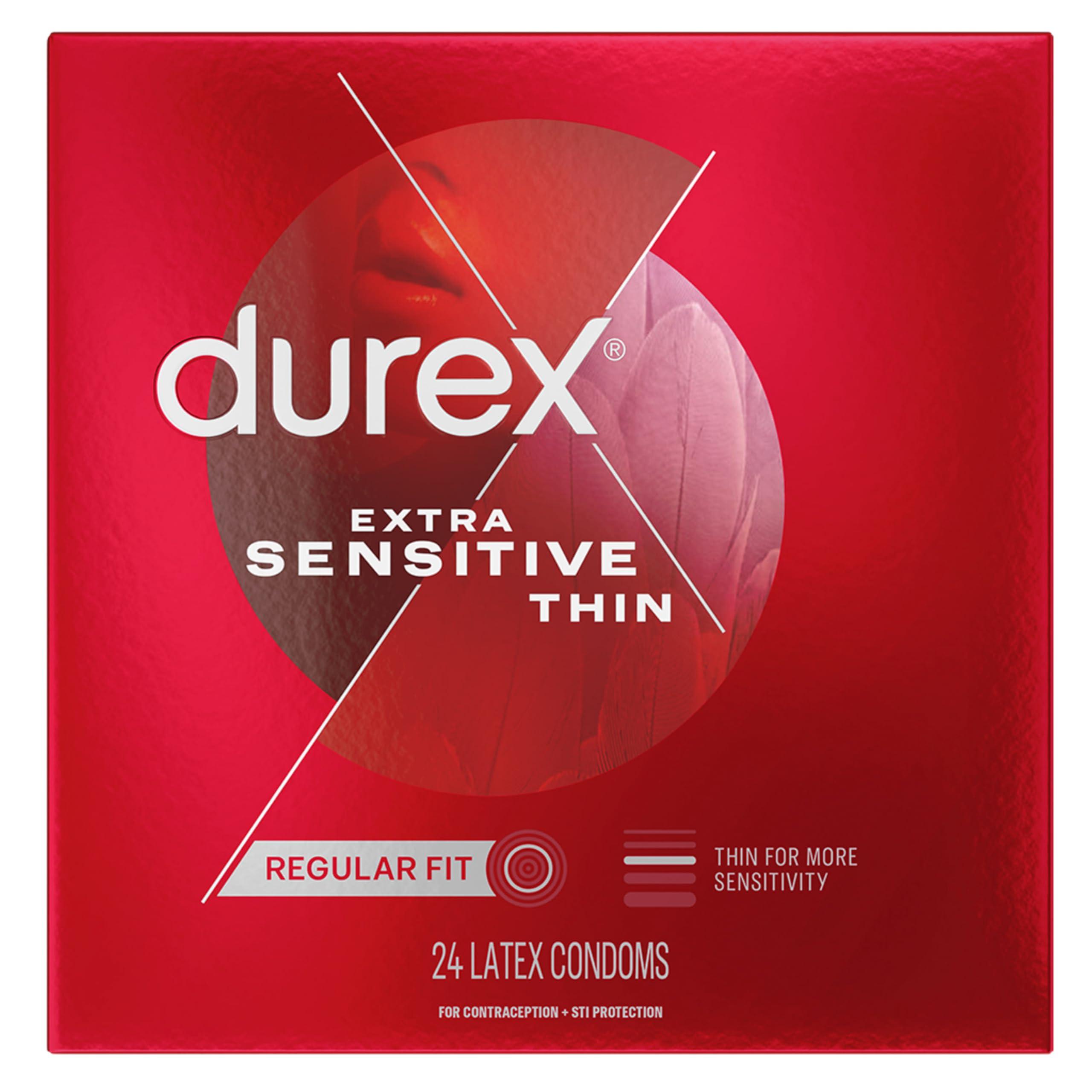 Durex Durex Extra Sensitive Condom, Natural 24 count