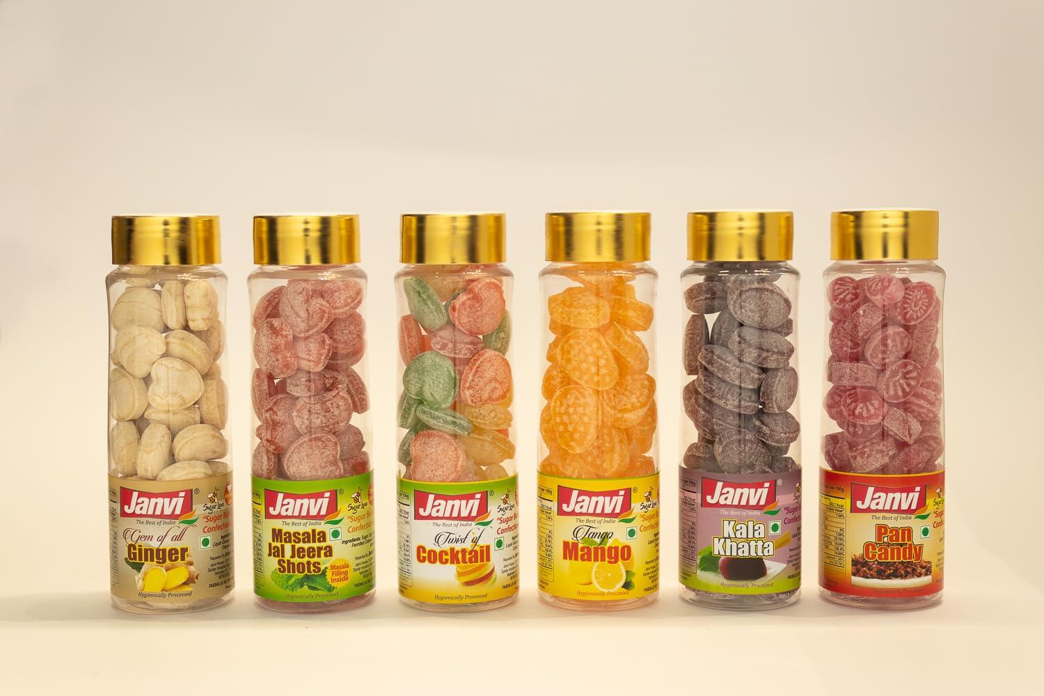 Janvi Janvi Foods Orange Candy (120g) | Juicy Candy | Flavor Toffee | 100% Natural