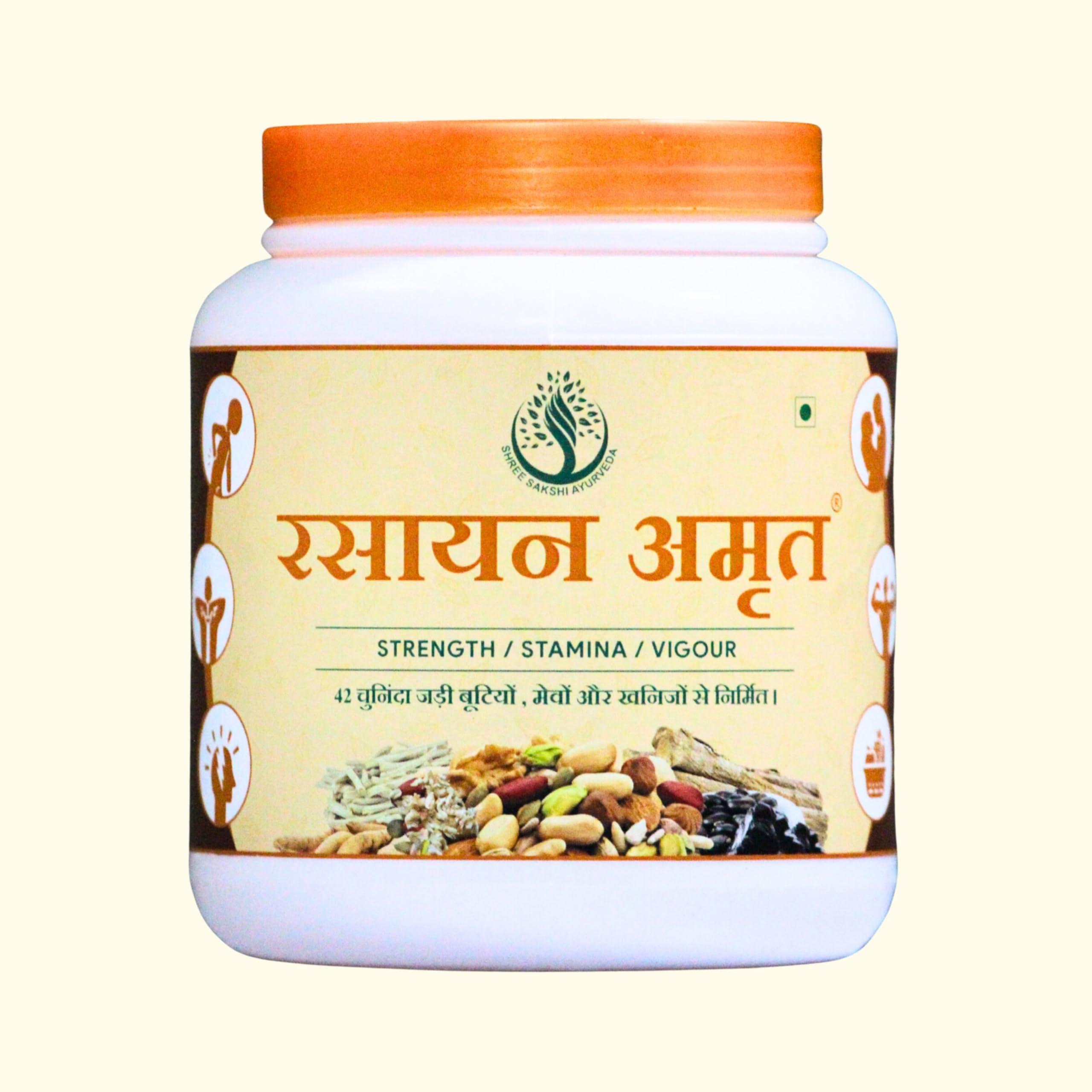 SHREE SAKSHI AYURVEDA SHREE SAKSHI AYURVEDA Rasayan Amrit Best Ayurvedic Formula 300g