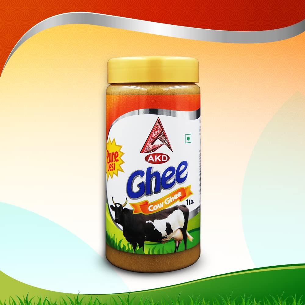 AKD Pure Desi Cow Ghee (1 Ltr.)