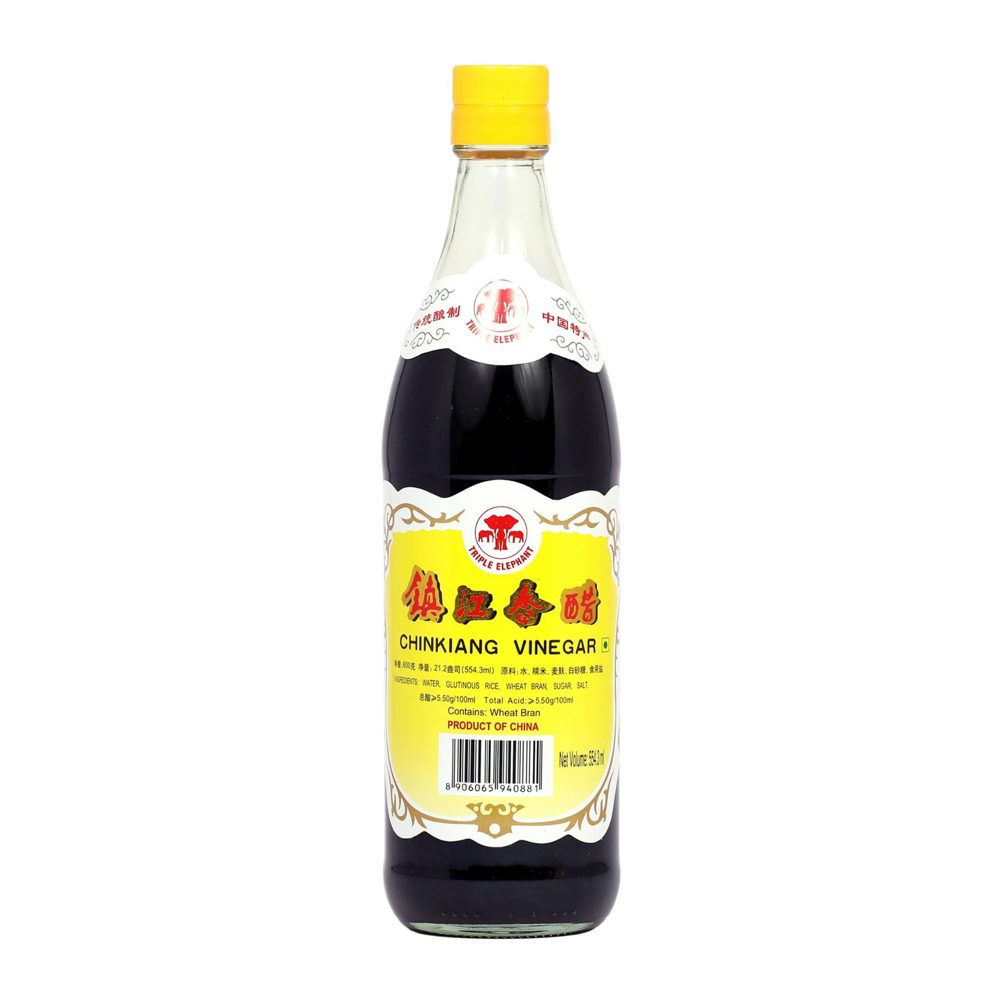 Freshos Triple Elephant Chinkiang Vinegar, 554.3 ml / 21.16 oz / 600 g