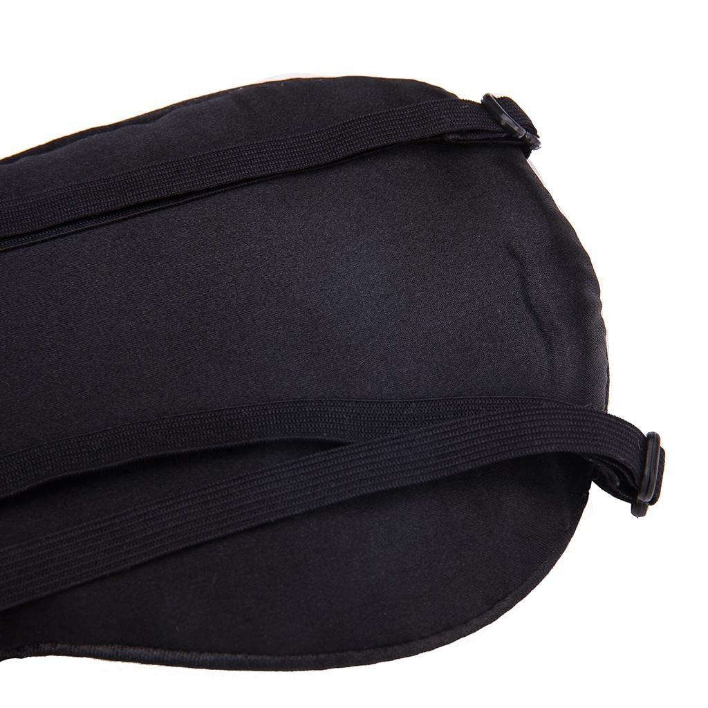 Generic Losa Eye Mask Travel Sleeping Cover Shade Plane Blindfold Eyepatch Black