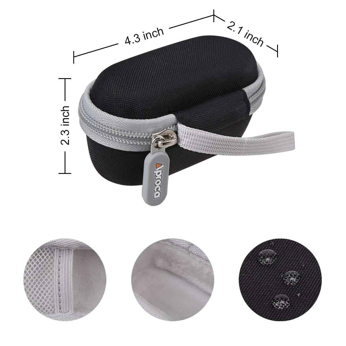 Aproca Aproca Hard Travel Storage Case, for Innovo Deluxe iP900AP / Zacurate Pro Series Deluxe Fingertip Pulse Oximeter (only case)