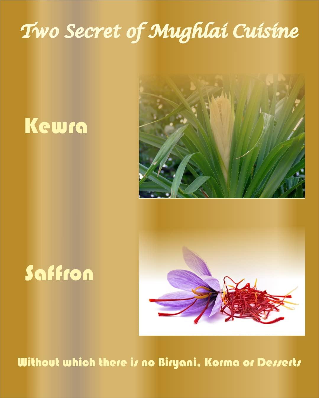 Nawab's Secret Nawab's Secret Saffron Kewra Water 400 ml(Pack of 2 * 200ml) - Essence for Biryani and Mughlai Dishes-100% Natural