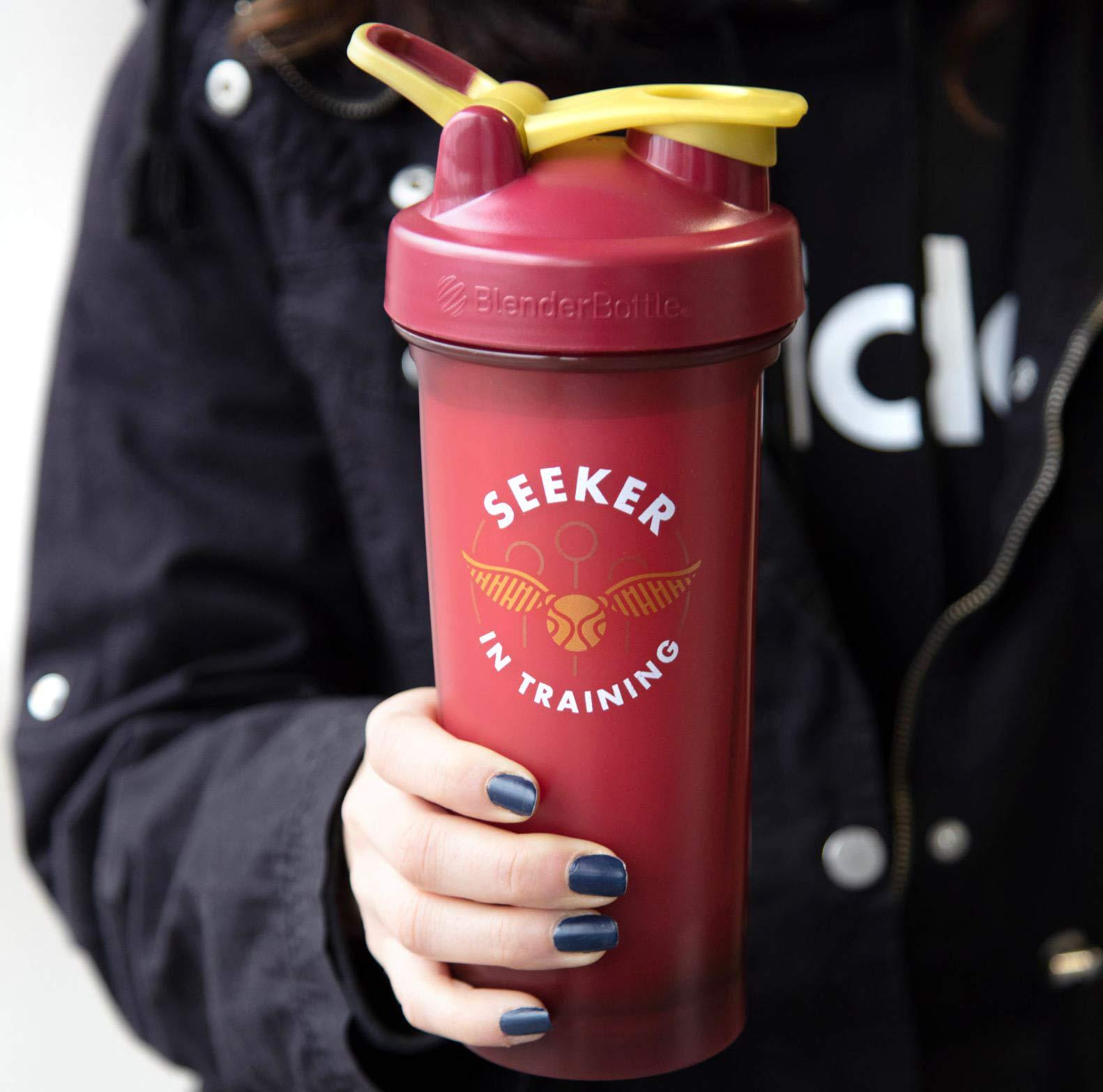 Harry Potter Harry Potter BlenderBottle V2 Shaker Bottle, 28 oz - Seeker in Training - Gryffindor Quidditch Colors