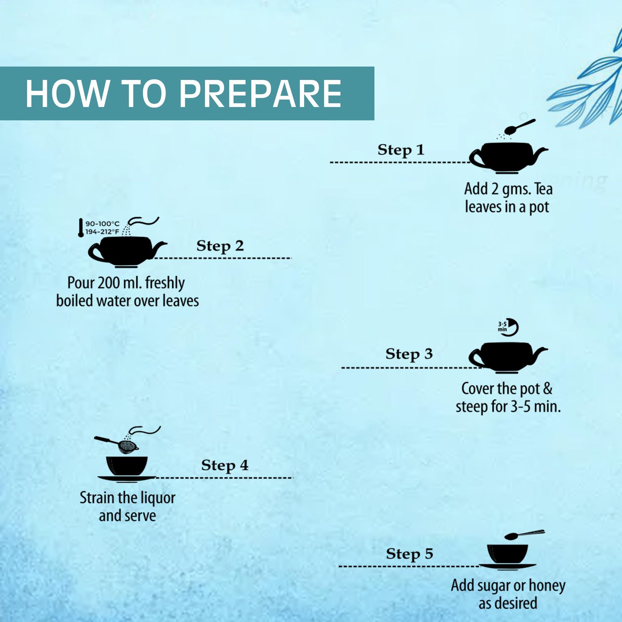 Golden Tips Golden Tips Summer Melody Second Flush Darjeeling Black Tea (8.81oz - 250 gm - 125 Cups)