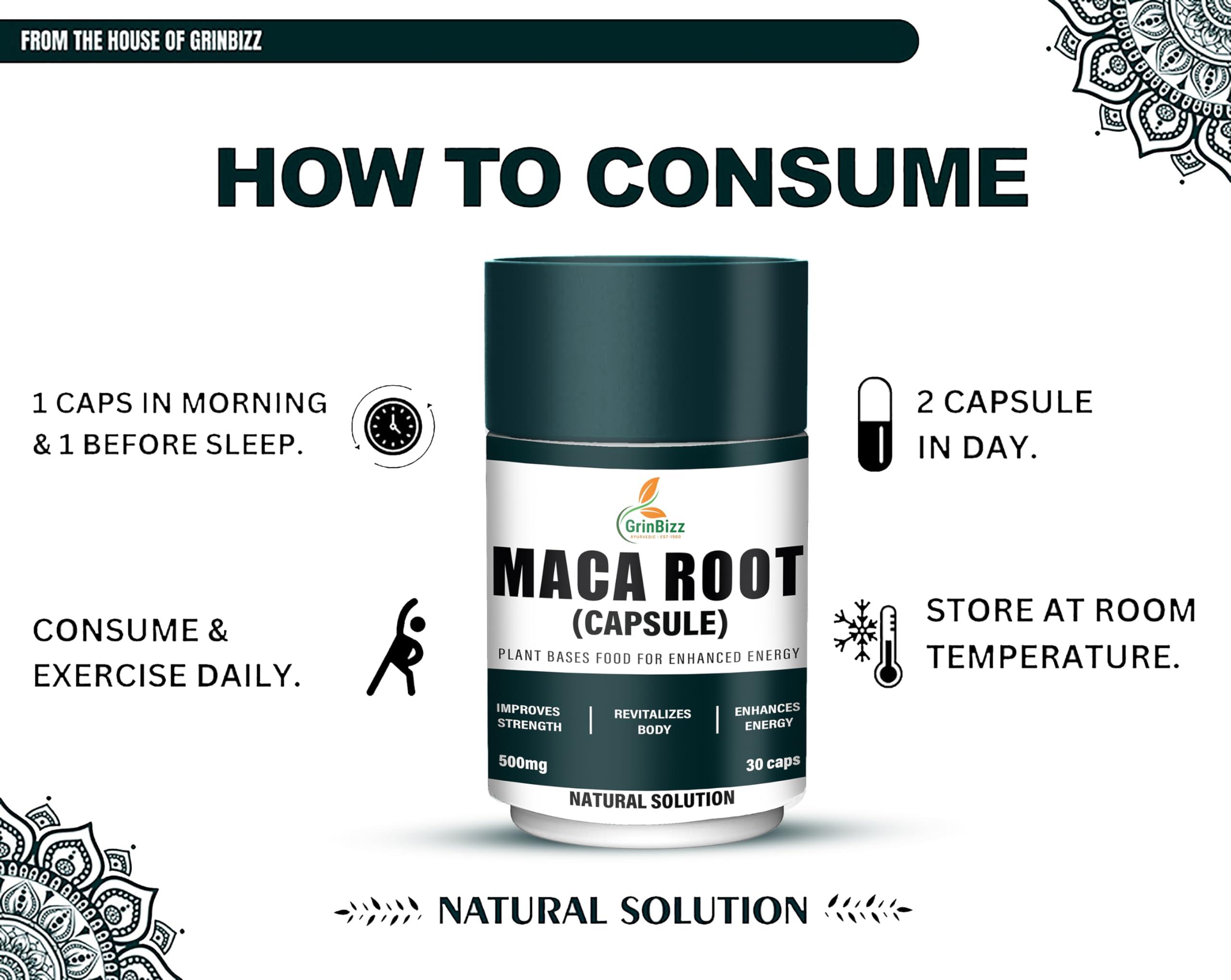 SAI HERBS SAI HERBS Maca Root Herbal Churan - Reproductive Growth - Energy and Immunity Booster - Relieves Stress - Pure & Natural (50 Grams)