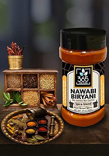 365 STORE TO DOOR 365 STORE TO DOOR Indian Spice - Jain Nawabi Biryani Masala, 100 gm | Homemade Powdered | for Healthy Cooking | Ready to use | All Seasonings Spices | Pure & Hygiene | Spice Mix – Pack of 1 (100 gm)