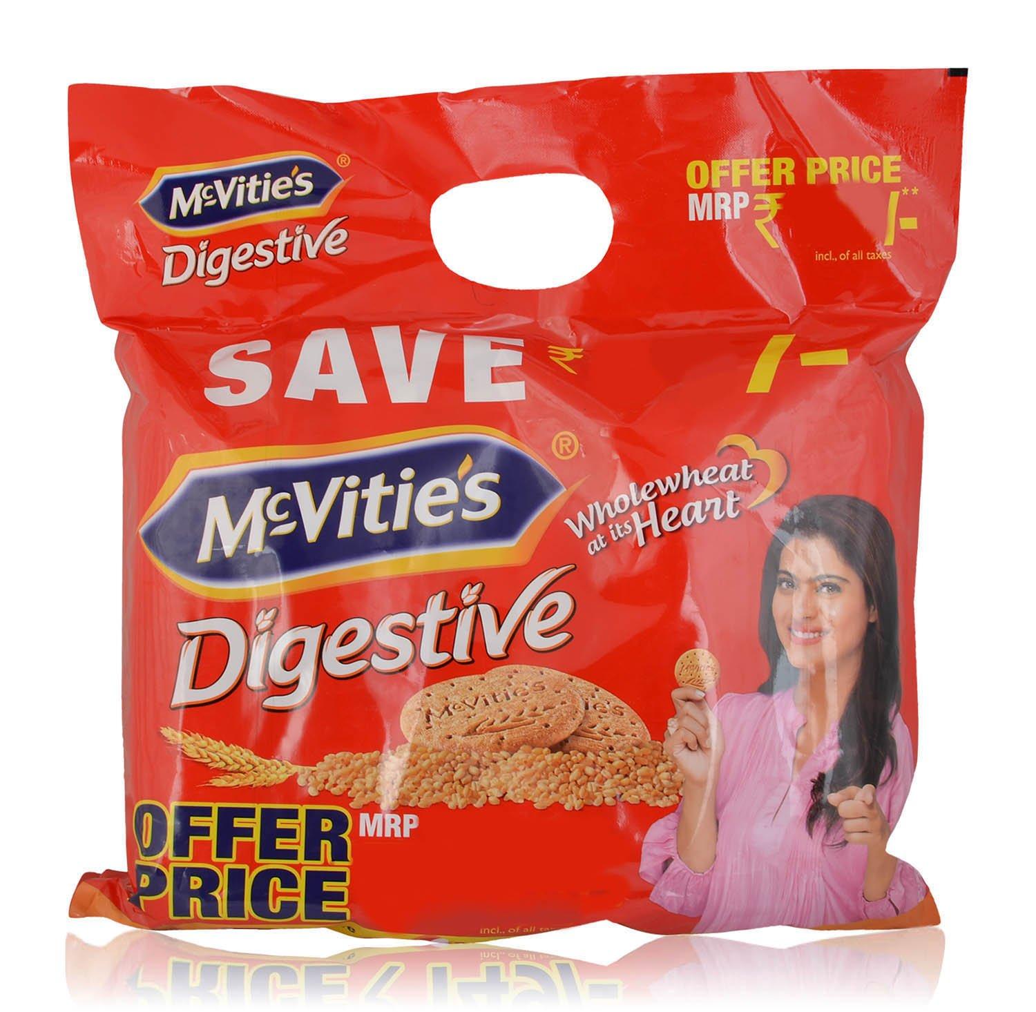 McVities McVitie's Biscuits - Digestive, 5 x 200g Pack
