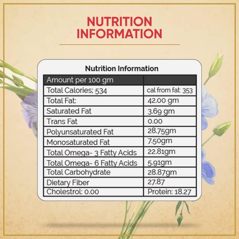 GANGAGREENS AND GRAINS GangaGreens and Grains Flax Seeds, Soft Crunchy Brown Seeds (200 Gram)