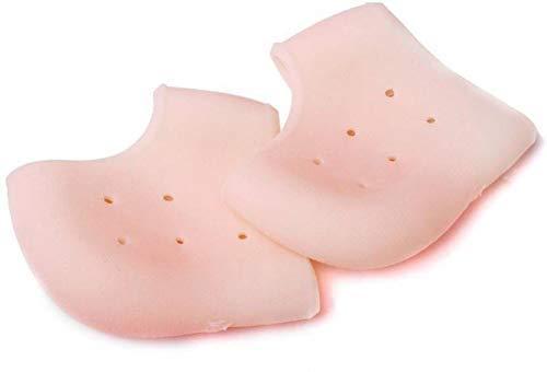 FAYBY Fayby Silicone Gel Heel Pad Socks, Heel Swelling Pain Relief,Dry Hard Cracked Heels Repair Cushion, Ankle Support Pad for Men & Women (1 pair)(Free Size)
