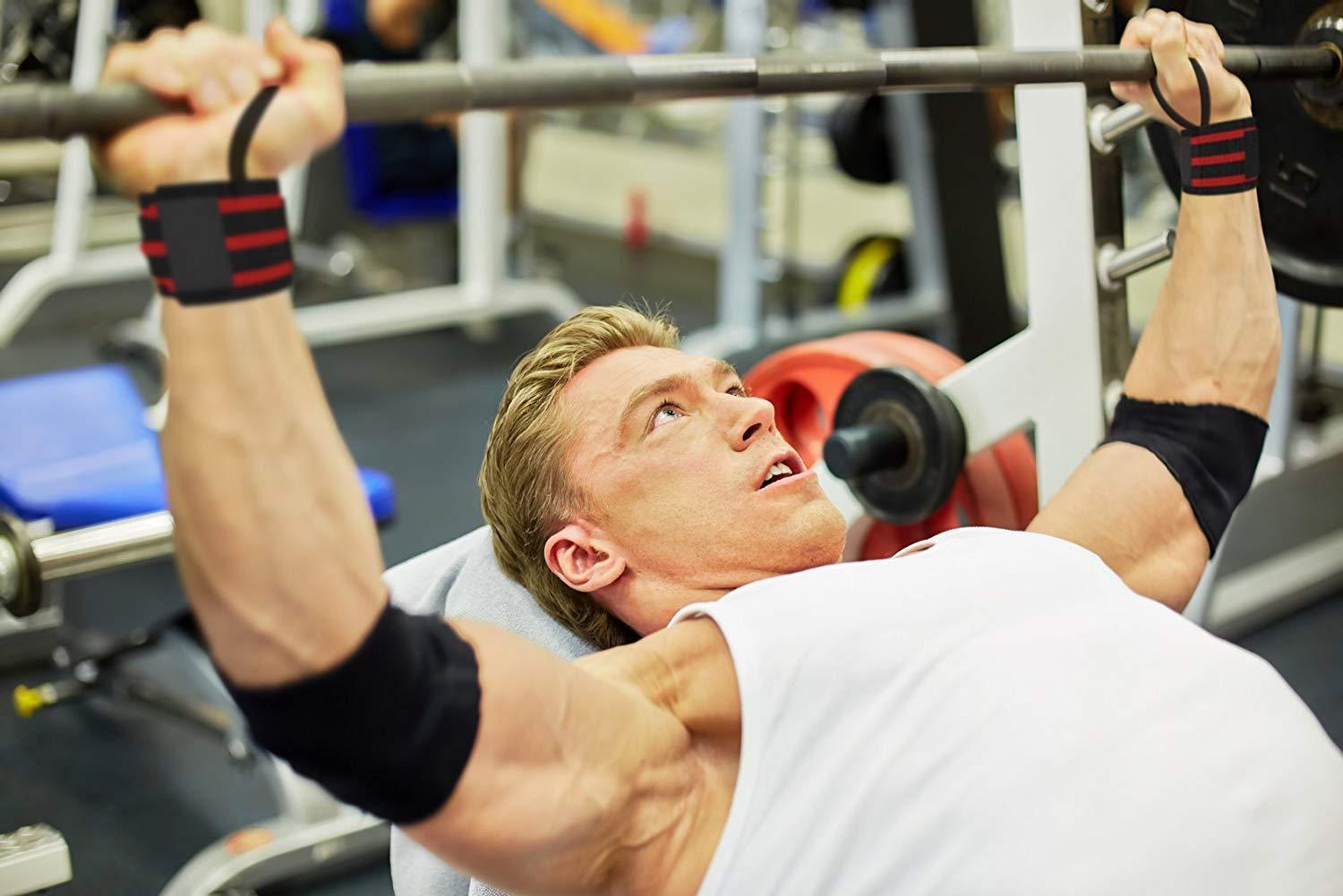 ALN ALN® Wrist Wraps for Weightlifting, Powerlifting, Gym, and Crossfit - Wrist Support Band for Men and Women, Pair with Thumb Loop