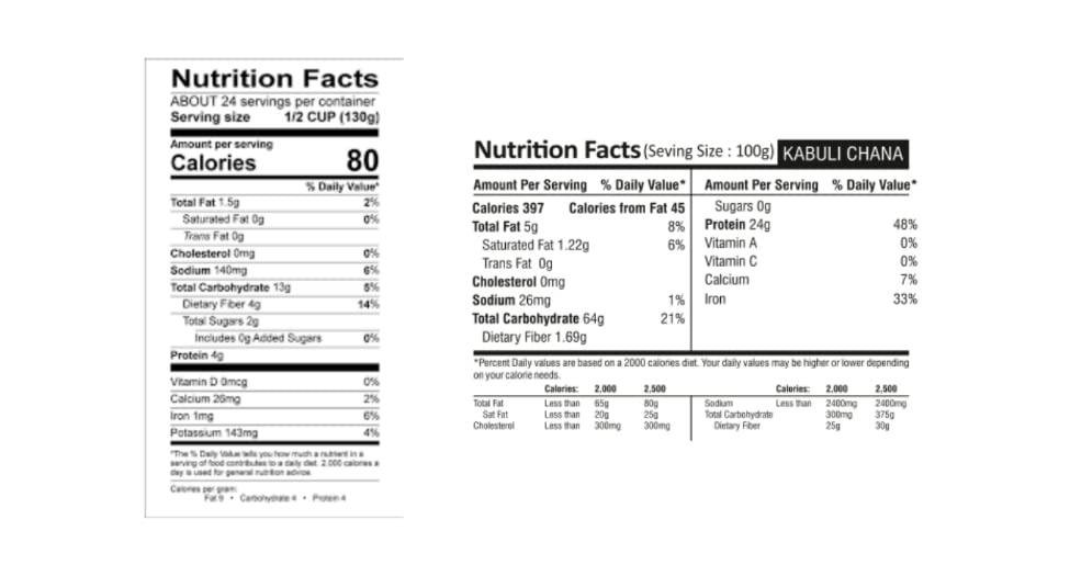 INDUZ ORGANIC Induz Organic Kabuli Chana/White Chana/Chole, 500g