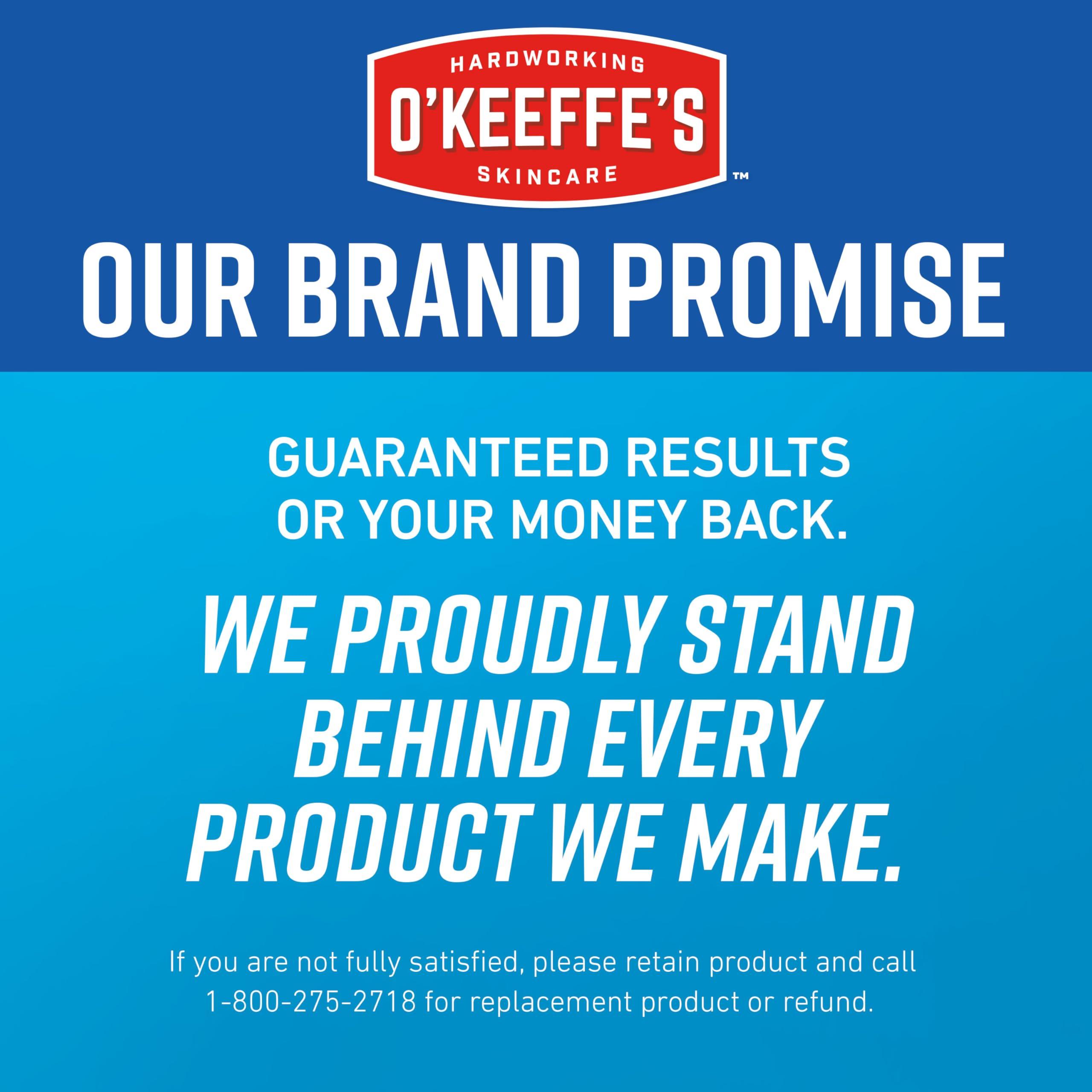 O'Keeffe's O\'Keeffe\'s K0400008 Healthy Feet Exfoliating Foot Cream, 3 ounce Tube