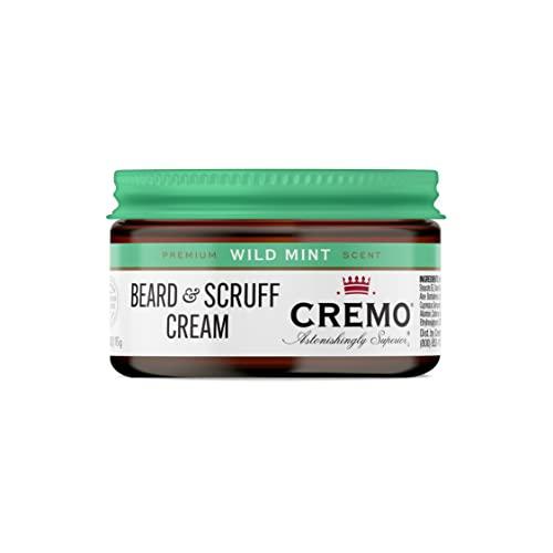 Cremo Cremo Beard & Scruff Cream, Astonishingly Superior, Best for all Lengths of Facial Hair, 4 oz Can