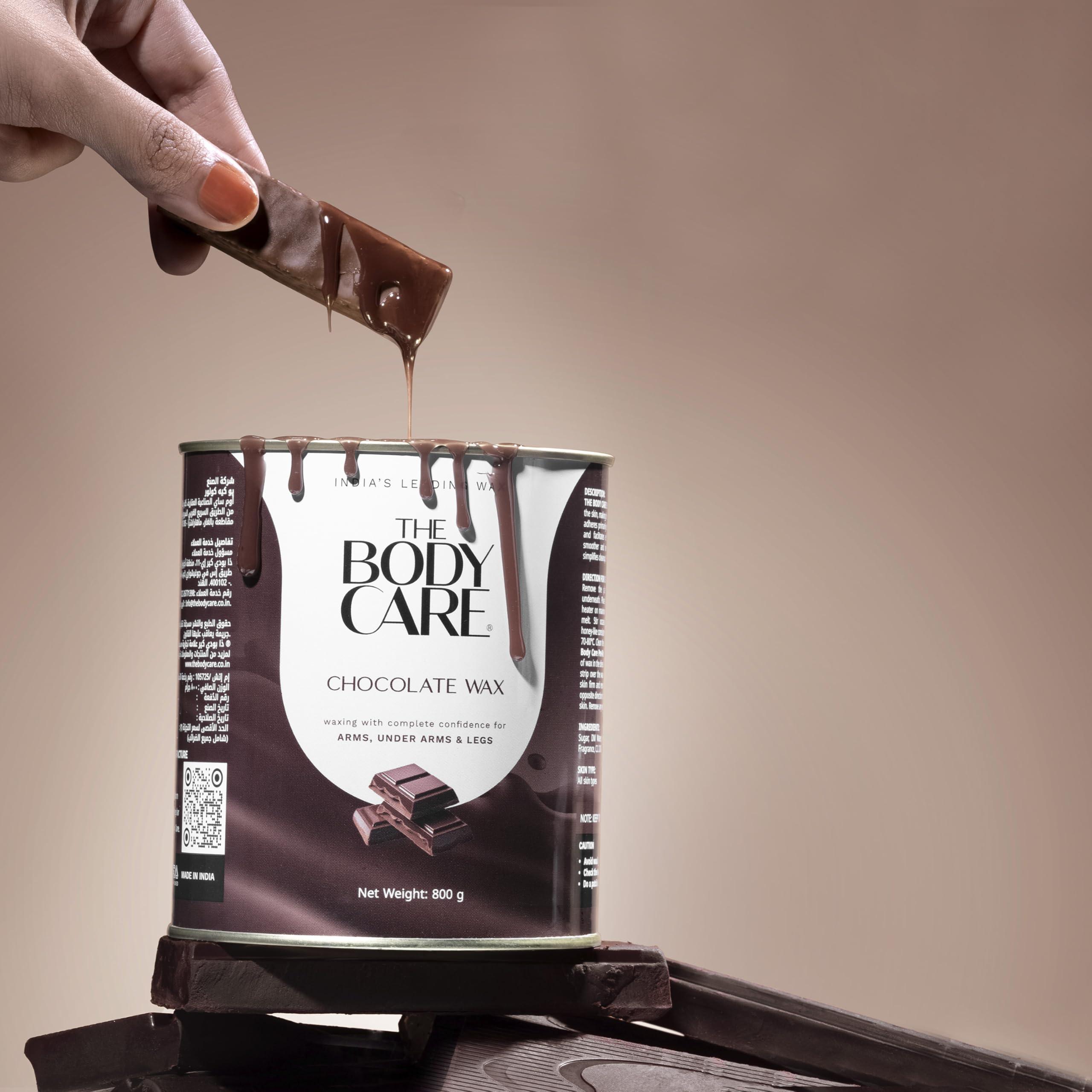 BODYCARE The Body Care Chocolate Wax - 600g & Pearl Shine Wax - 700g | Combo Pack | Rich and Luminous Hair Removal