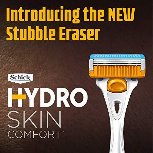 SCHICK Schick Hydro Skin Comfort Stubble Eraser Razor & 2 Refills, 1Count