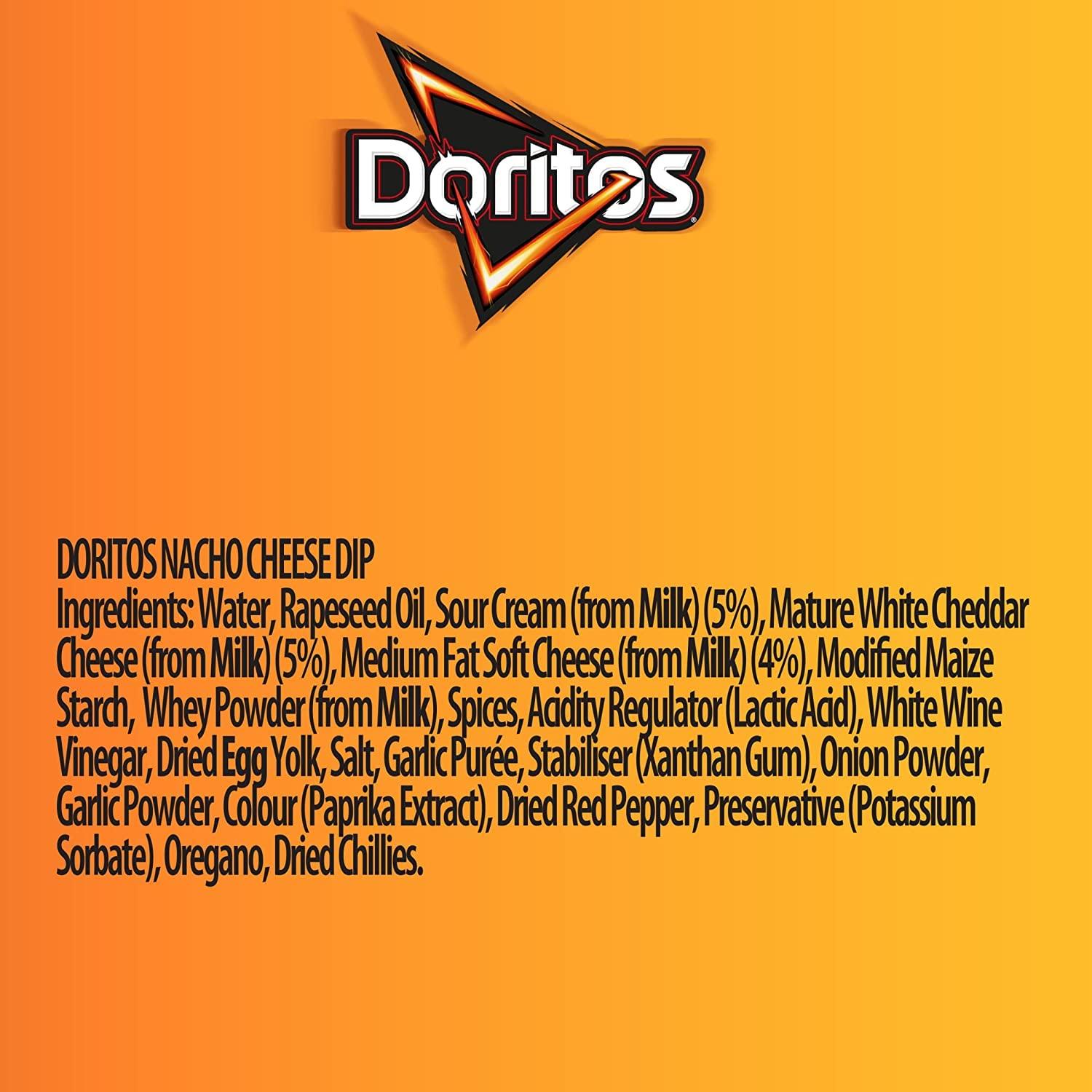 Generic Doritos Nacho Cheese Now Even Cheesier Jar 280gm