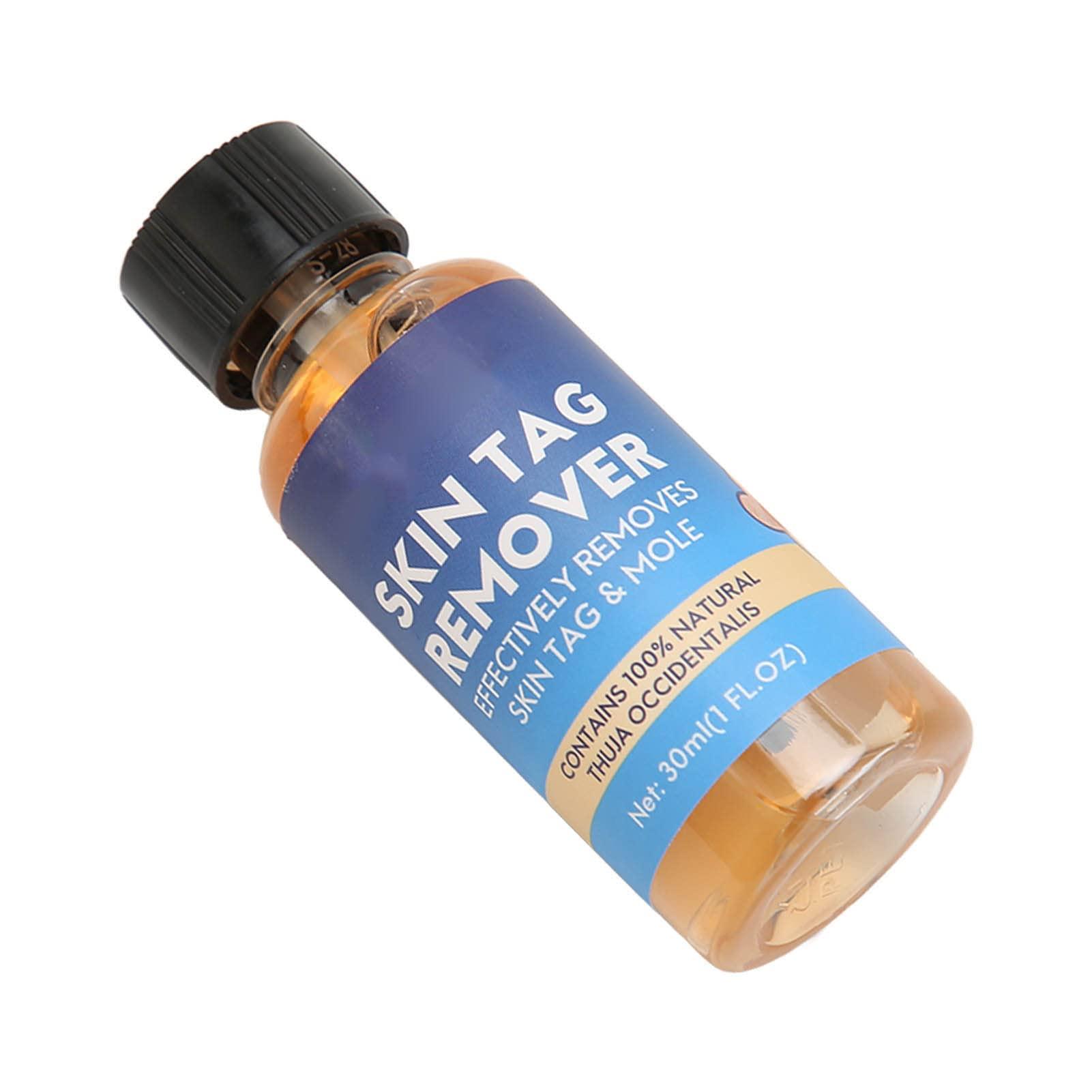 Jaerb Liquid Mole Remover, 30ml Painless Safe Mild Repairing Brush Tip Skin Tag Removal Liquid for Condyloma