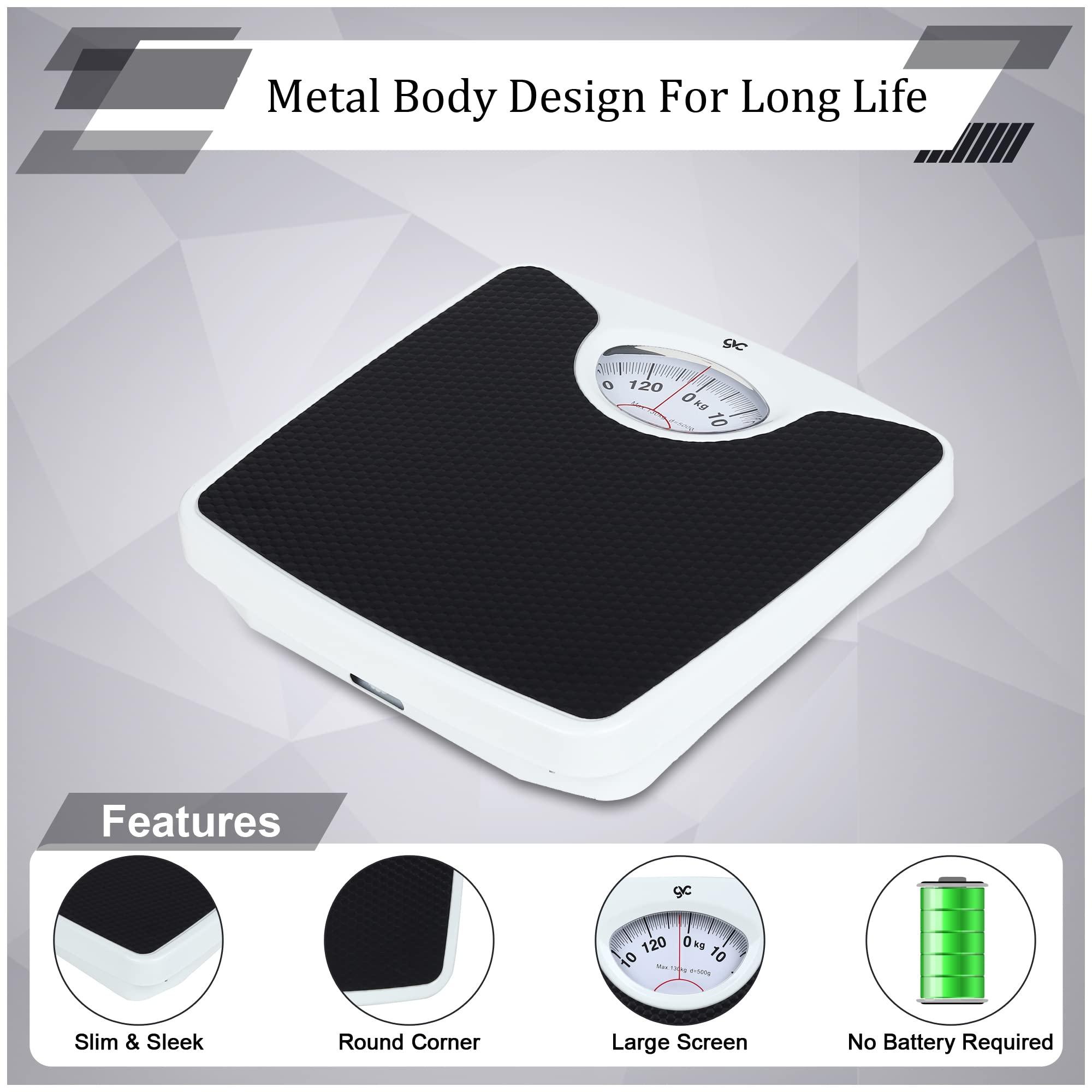 GVC GVC Iron Analog Weighing Scale (Black)