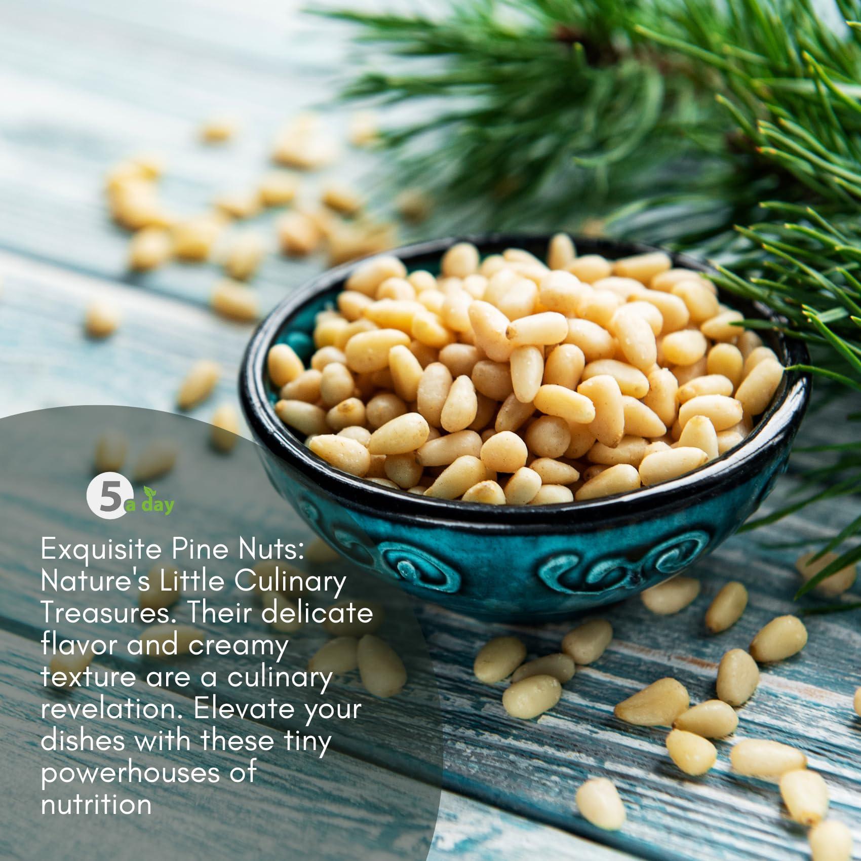 5 A Day 5 A Day Himalayan Pine Nuts | Chilgoza Pine 250g | Pine Nuts With shell | Chilgoza Giri | Chilgoza Seeds | Pine Seeds Jumbo Size | Pure Dry Fruits