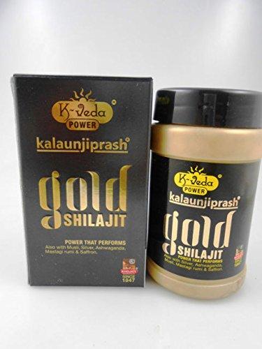 K-Veda K-Veda Kalaunji Prash Gold Shilajit yukt Pack Of 126 Gms | Best Energy Product | Narayani Pharmacy