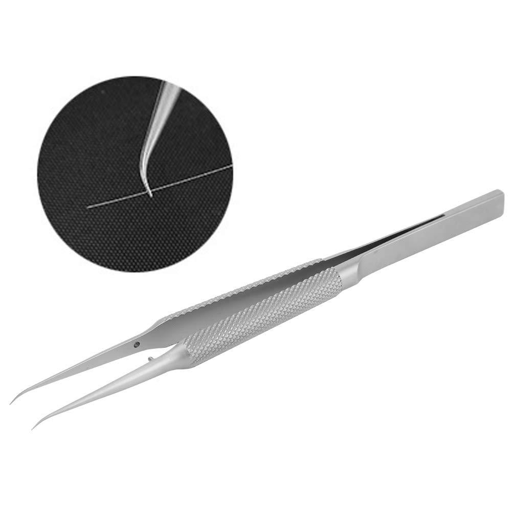 MXGZ Stainless Steel Tweezer, Pointed Tweezer Professional Multipurpose for Laboratory for Craft for Electronics