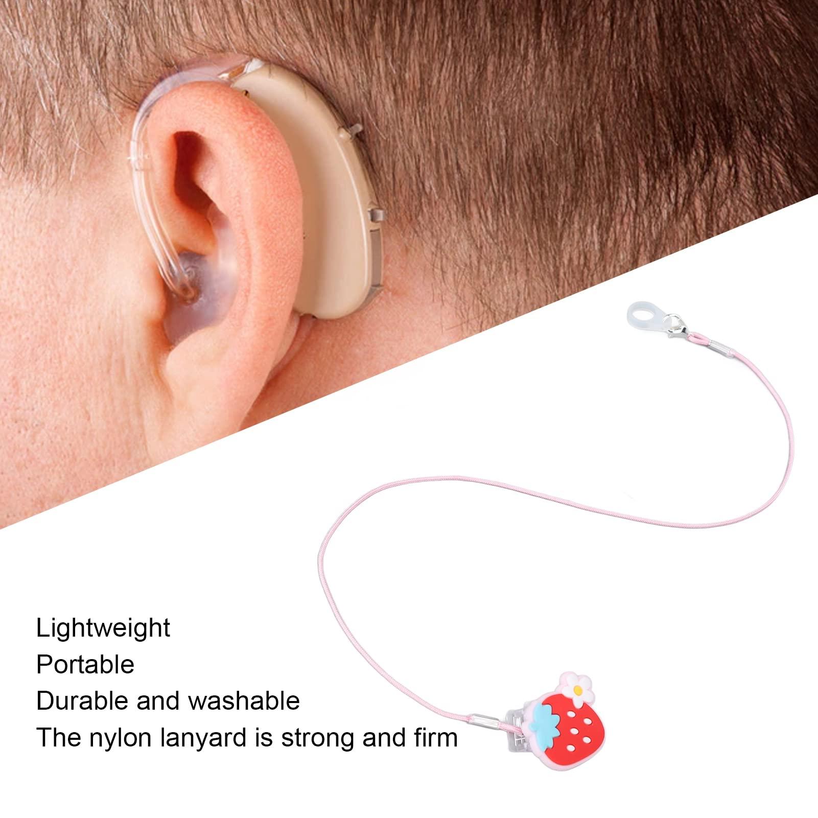 VIKE VIKE Hearing Aids Clip Holder,Hearing Aids Holder Straps Portable For Children For Work