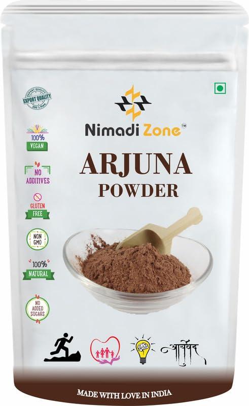 Nimadi Zone Nimadi Zone Arjuna Powder | Arjuna Bark | Terminalia Arjuna chaal Powder for Cholesterol control - 100 GM Nimadi Zone