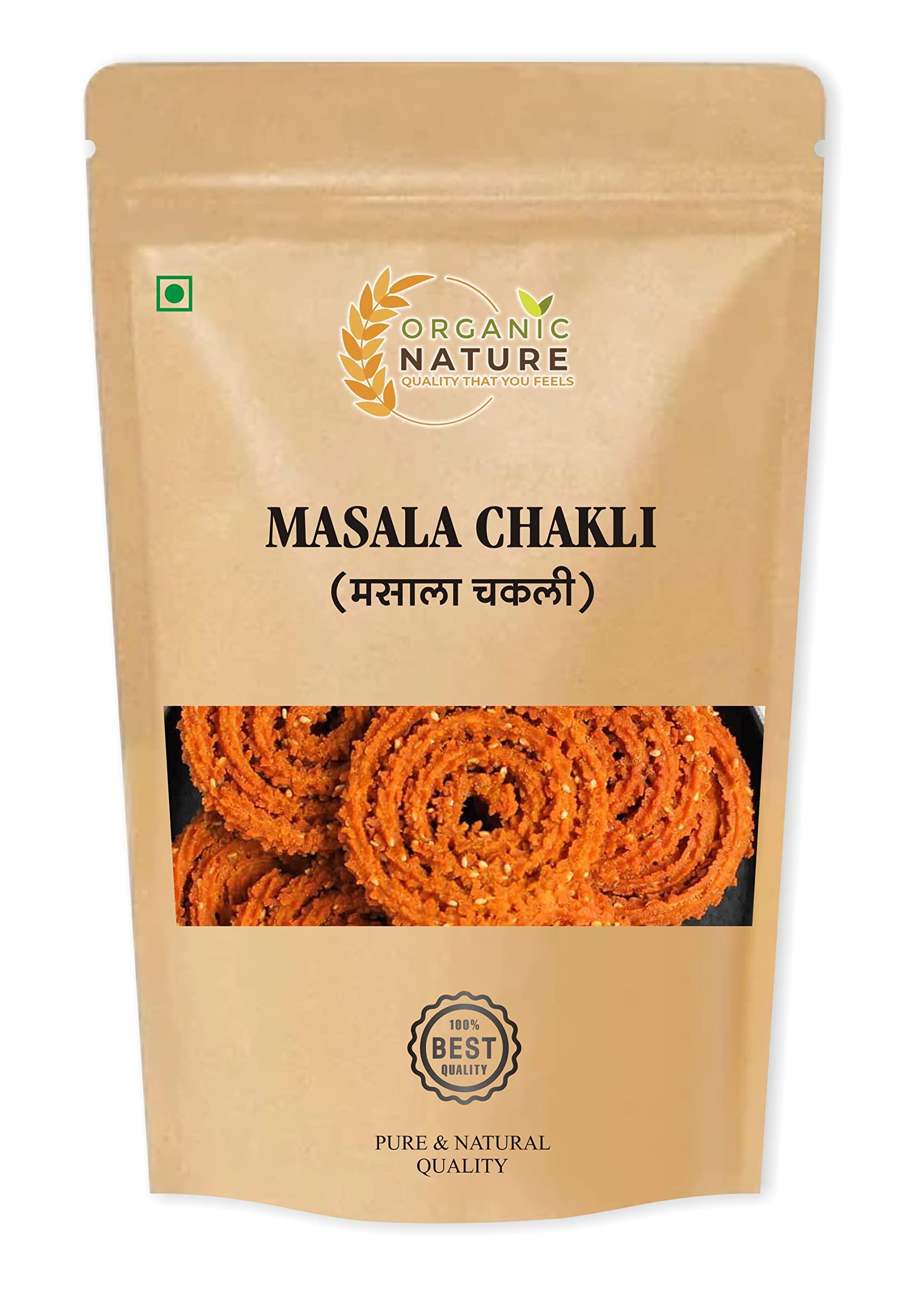 ORGANIC NATURE Organic Nature Homemade Ready to EAT CHAKLI ARI MURUKKU Rice Flour Spirals (Pack of 500 Gram)
