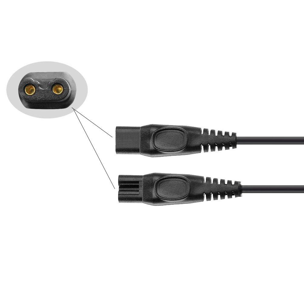 TYZEST TYZEST 15V Philips-Norelco Shaver-Charger Norelco HQ8505 7000 5000 3000 Series Electric Shaver Razor, Aquatec, Arcitec, Multigroom Beard Trimmer & More AC Adapter Power Supply Cord