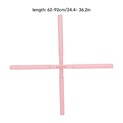 CURLEE Posture Stretching Stick, Yoga Sticks Humpback Correction Open Shoulder Adjustable for Posture