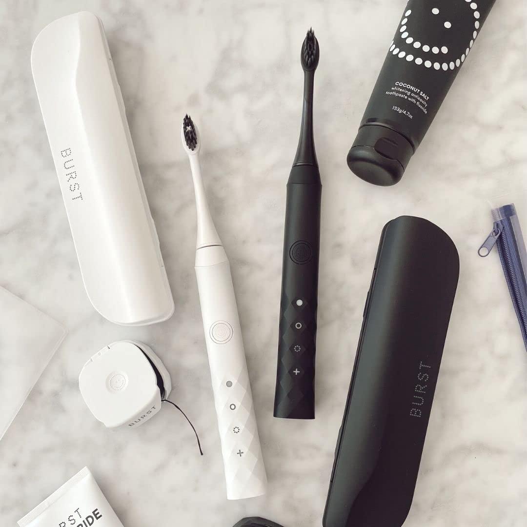 Burst BURST Electric Toothbrush Travel Case for BURST Sonic Toothbrush, White (Case Only)