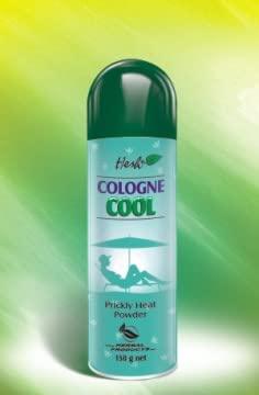 Hesh Hesh Cologne Cool Herbal Prickly Heat Powder Plus 150g | Cooling relief from prickly heat, burning & itching of skin