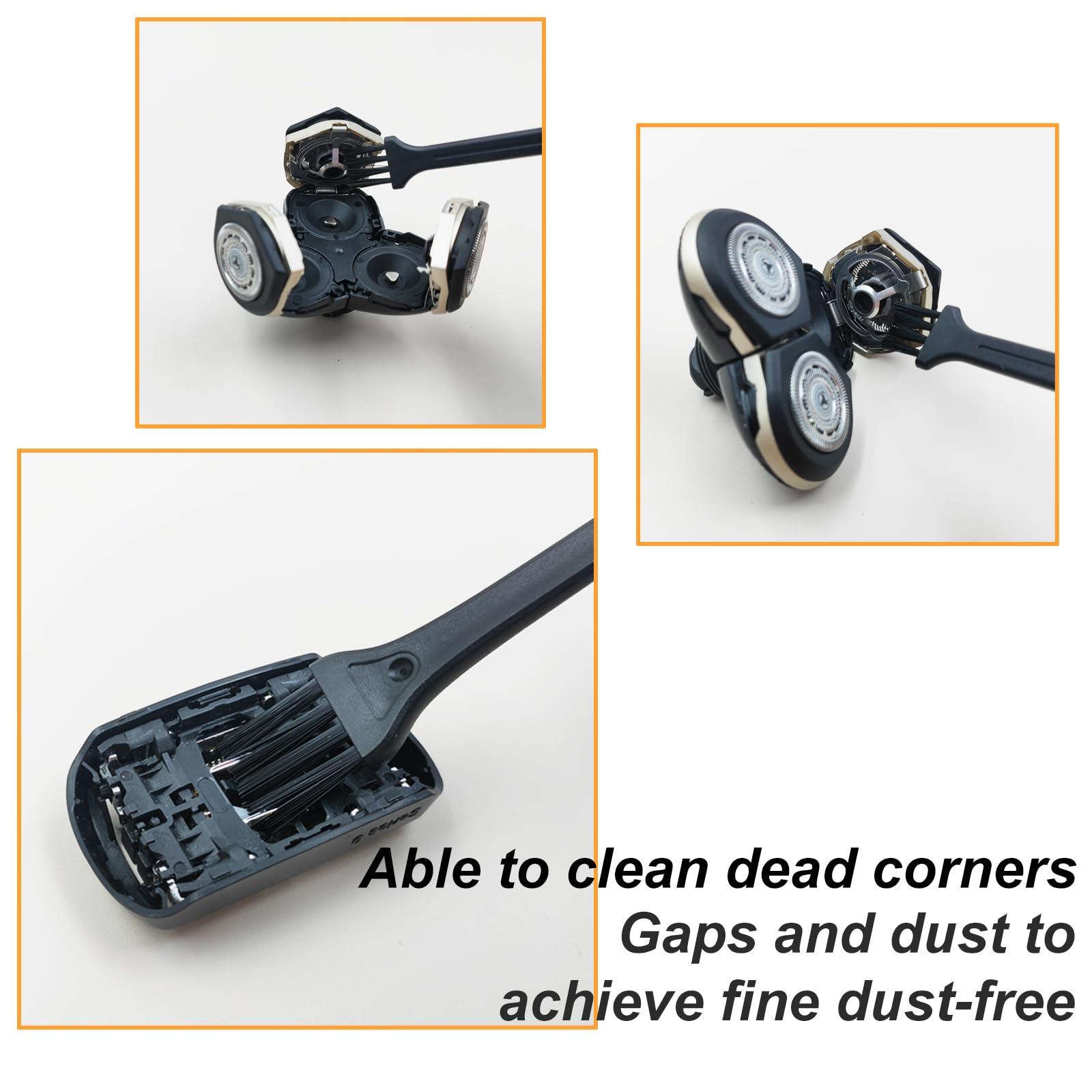 LEZHISNUG LEZHISNUG Electric Shaver Cleaning Brushes Razor Cleaner Set-10 Pcs, Replacement Shaver Razor Cleaning Brushes, Cleaning Brush for Remington, Philips, Wahl, Braun, Remin, Panasonic