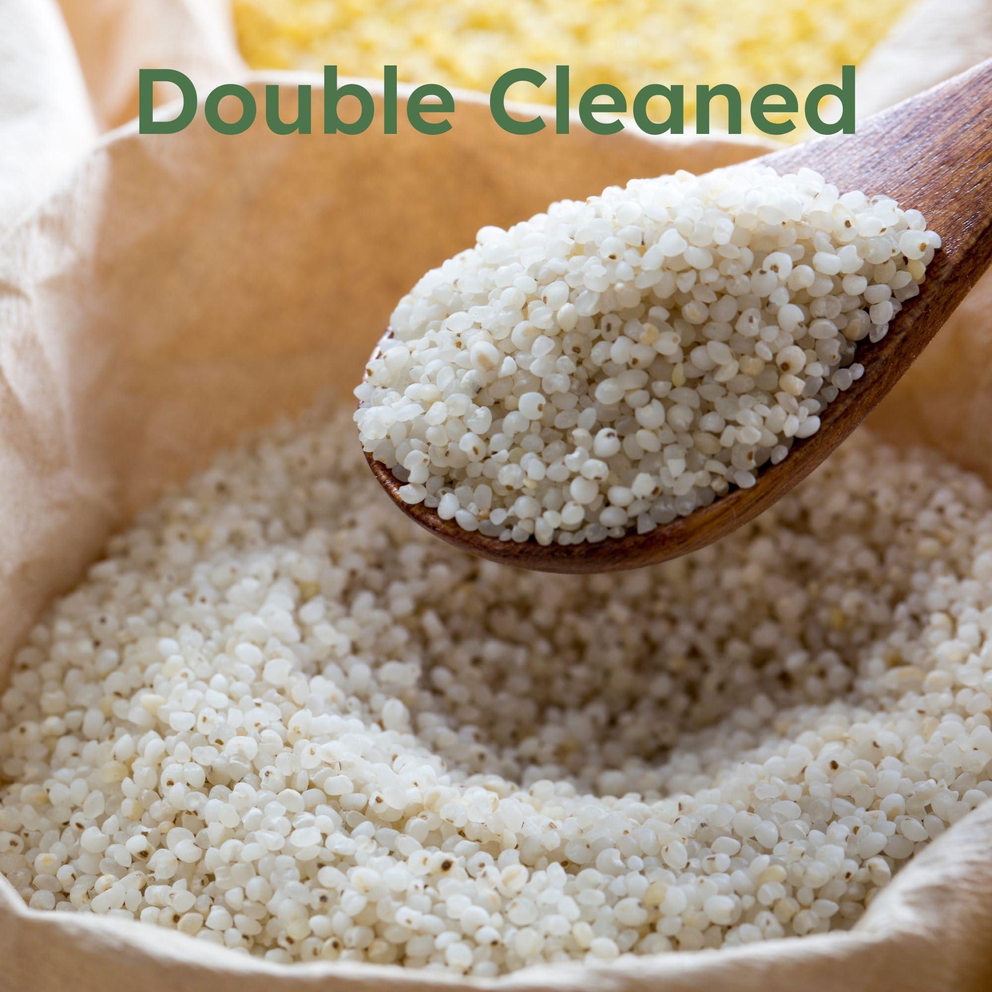 Forgotten FORGOTTEN Foods \"Barnyard Millet\" 900g - Organic Native Ancient Whole Grains - Udhalu Siridhanya, Kuthiravalli, Bhagar, Varai, Sama, Samo, Samvat Chawal, Vrat ke Chawal, Mordhan, Moraiyo, Sanwa