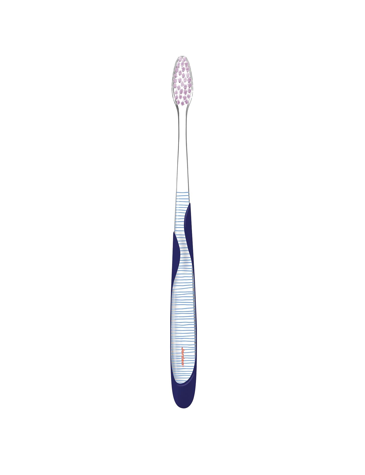 EESHA ETERNAL EESHA ETERNAL Jordan Individual Sensitive Soft Bristles Oral Care Manual Toothbrush Bpa Free Brush Gentle To Teeth & Gums Adult Premium Toothbrushes(Random Design) (1),Multicolour