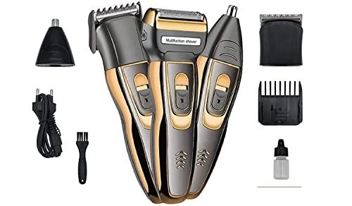 Not Applicable as it's under Generic Brand 3 in 1 Multipurpose Beard, Nose, Ear, hair trimmer & Shaver zero machine grooming kit for Men & Women (Gold, Black) Runtime: 60 min Trimmer for Men & Women