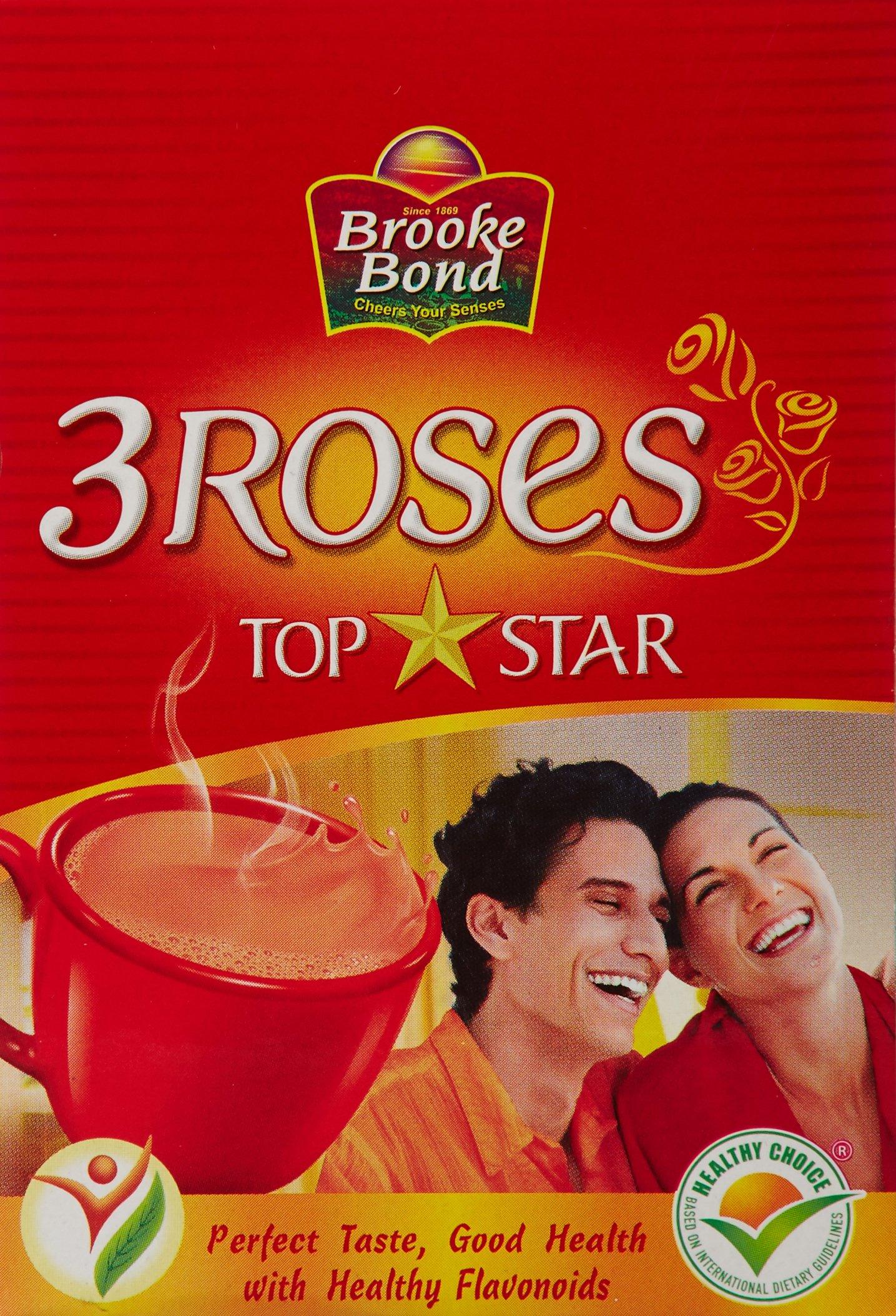 Brooke Bond 3 Roses Brooke Bond 3 Roses Dust Tea, Top Star, 250g
