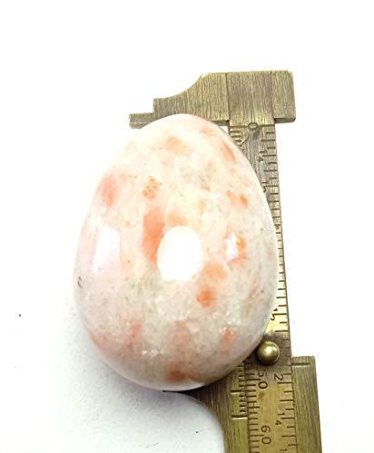 CA AGATE CA AGATE Sunstone Egg Natural Beautiful Crystal Eggs to Healing Weight 70gm to100gm Aprrox
