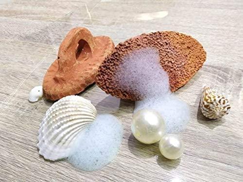 Clay Clash Natural Pumice Stone Foot Scrubber | Handmade Organic Clay | Eco-Friendly | Dead Skin Remover | Women Men Unisex | Pack of 4