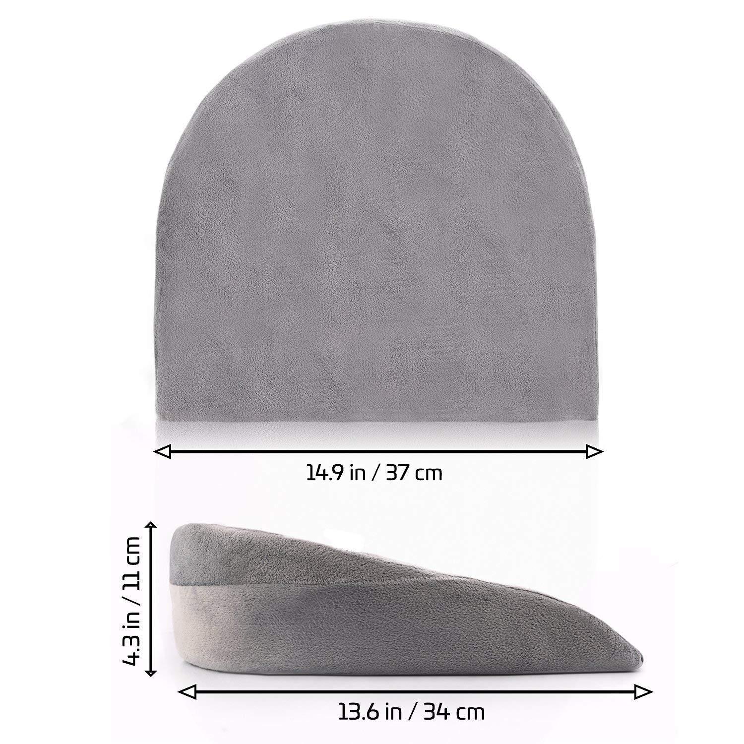 METRON METRON- Memory Foam Soft Handy Multi Purpose Pregnancy Pillow for Women Helps in Sitting Sleeping Back Pain Relief & Leg Spacer