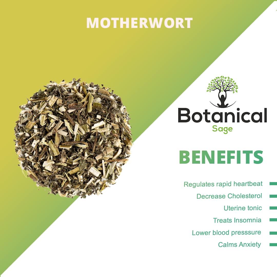 Botanical Sage Botanical Sage- Motherwort tea 100g | Relieves stress & anxiety | Good For women