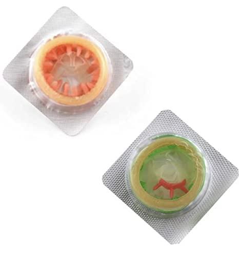 OSQUI OSQUI Ribbed Long Dotted Lubricated Climax Control and delay Condoms For Men pack OF 2