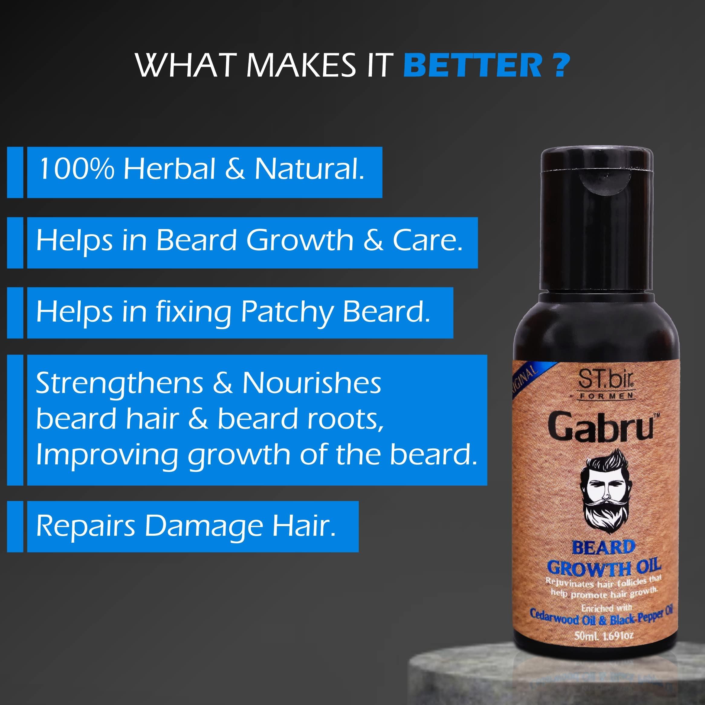 ST.bir ST.bir Gabru Beard Oil Cedarwood and Blackpepper