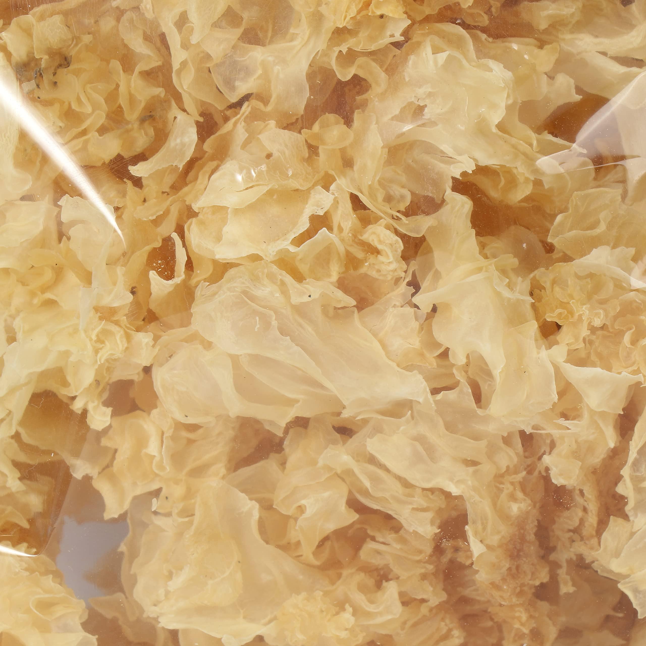 THE MUSHROOMS HUB The Mushrooms Hub Dried Edible Snow Mushroom (100 Grams)