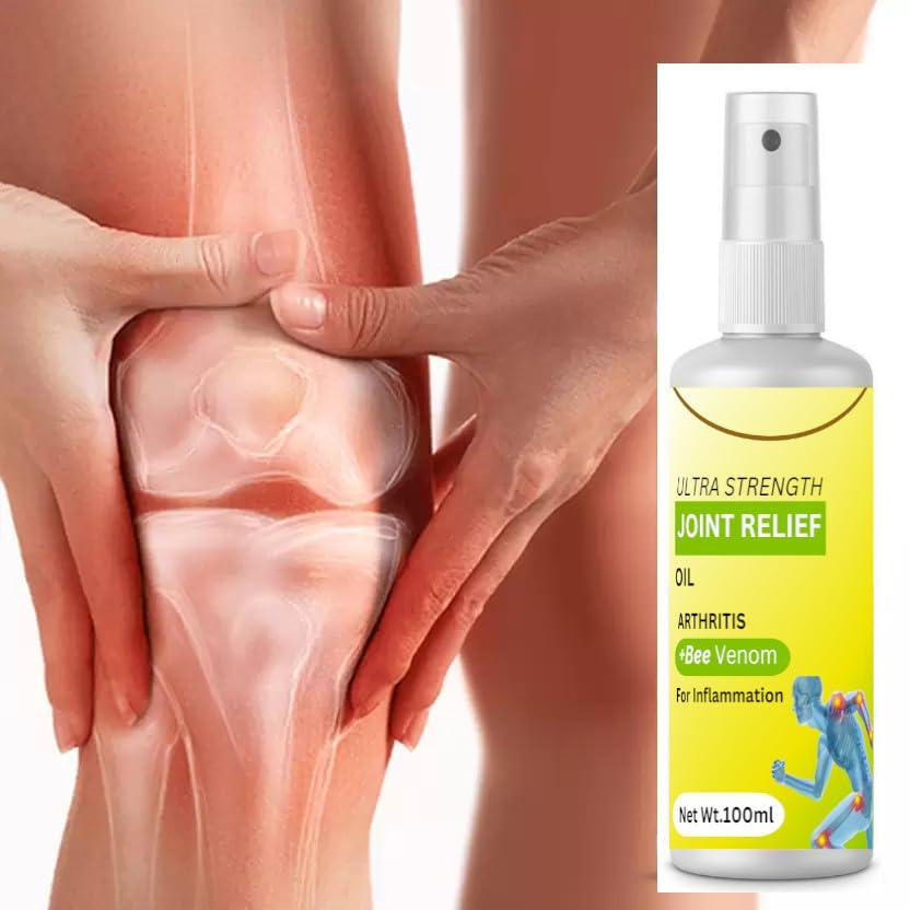 AB Company Bee venom Ultra Joint Pain Relief Spray, Anti-Inflammatory, Relieves Joint Pain and Muscle Oil Spray 100ml